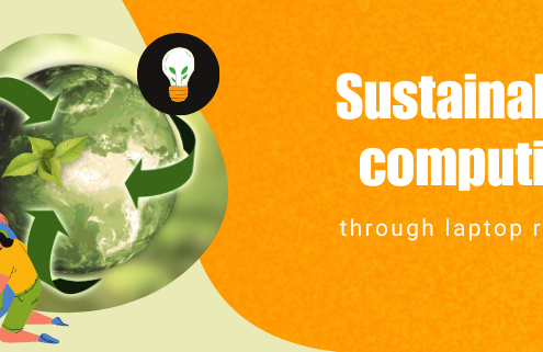 Sustainable computing through laptop rental